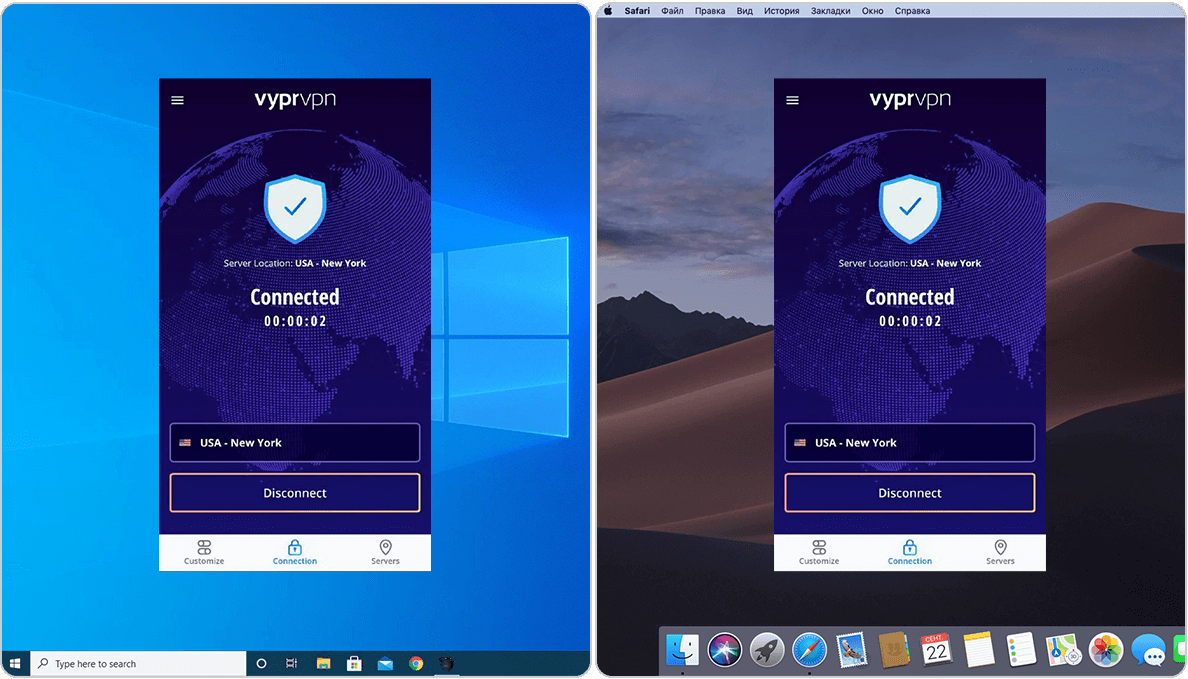 Обзор VyprVPN на Windows и Mac
