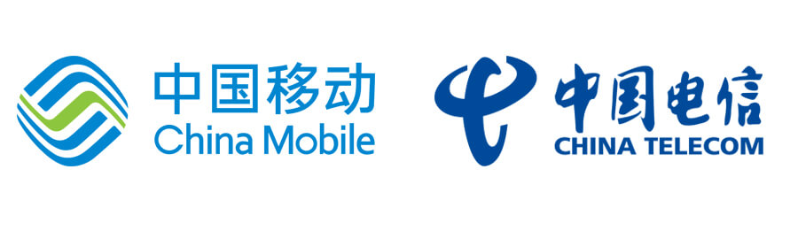 China Mobile and China Telecom